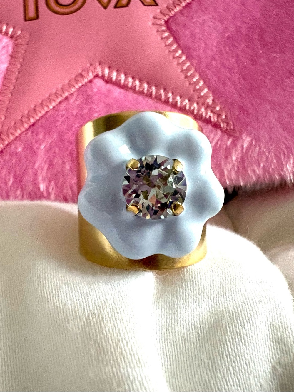 TOVA Nerissa Ring in Nimblu NWT Fairy Dust